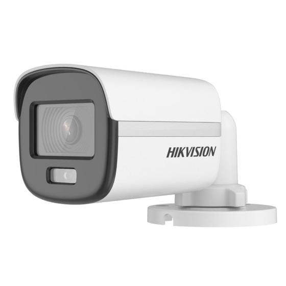 Camera Bullet ColorVu DS2CE10DF0T-PF Full HD 2,8mm HikVision Menor preço em Camera Bullet ColorVu DS2CE10DF0T-PF Full HD 2,8mm HikVision