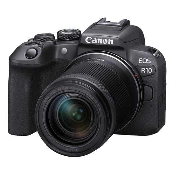 Câmera Digital Canon Eos R10 Preto 24.2mp - 18-150mm