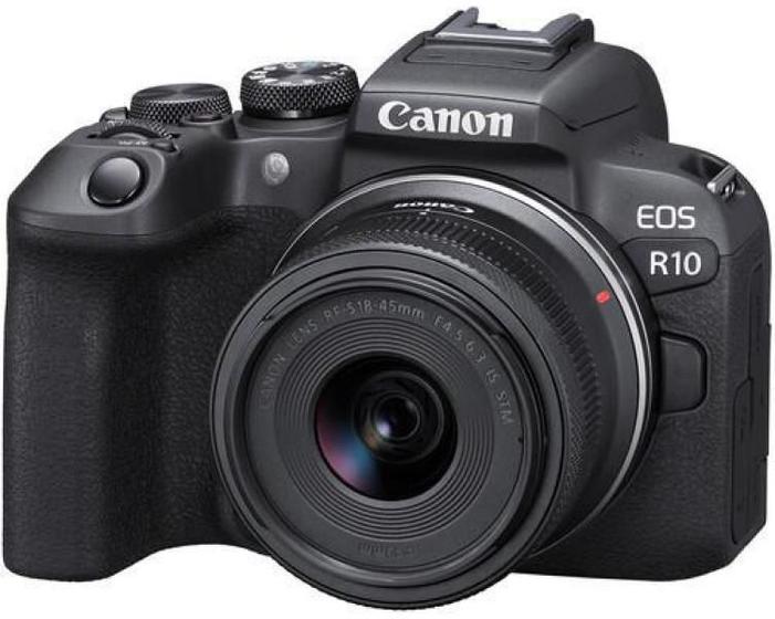 Imagem de Câmera Canon Eos R10 Com Lente 18-45Mm Mirrorless