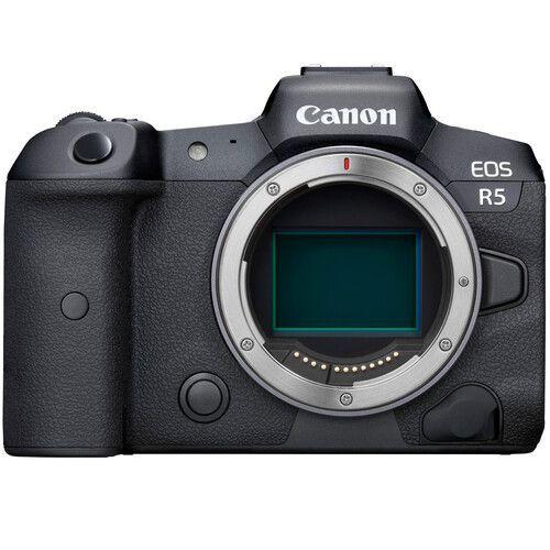 Câmera Digital Canon Eos R5 Corpo Preto 45.7mp