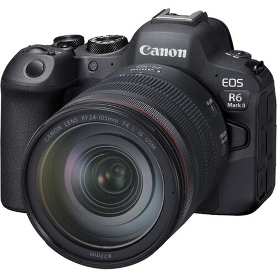 Imagem de Câmera canon eos r6 mark ii mirrorless 24-105mm usm br
