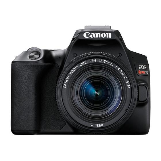 Imagem de Câmera Canon Eos Rebel Sl3 Com Lente Ef-S 18-55Mm F4 Stm