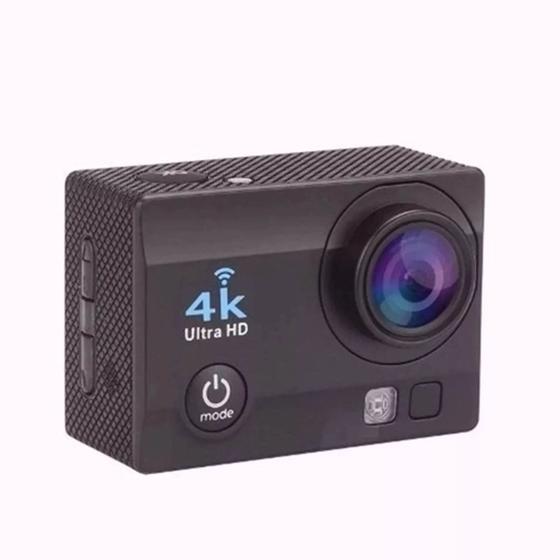 Câmera De Ação Action Pro Sport 4K Wifi Mergulho Cor Preto Menor preço em Câmera De Ação Action Pro Sport 4K Wifi Mergulho Cor Preto