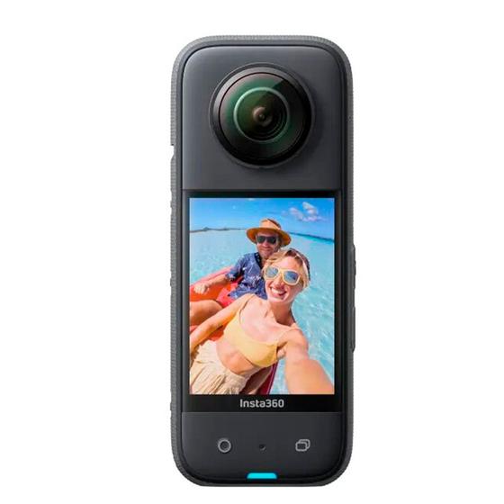 Câmera de ação Insta360 One X3 5.7K Ultra leve IPX8