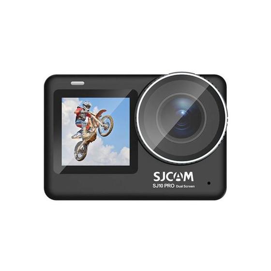 Imagem de Câmera De Ação Sjcam Sj10 Pro Tela Dupla 4K Wifi Preto