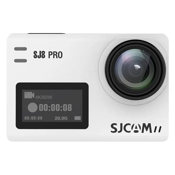Imagem de Câmera de Ação Sjcam Sj8 Pro 4K WiFi Tela Touch 2.33''. Branca