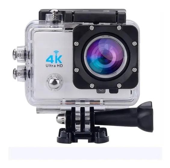 Câmera Digital Sportscam Action Camcorder Branco 5.0mp