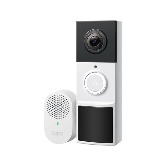Imagem de Câmera de campainha de vídeo inteligente TP-Link Tapo D210 com resolução 2K