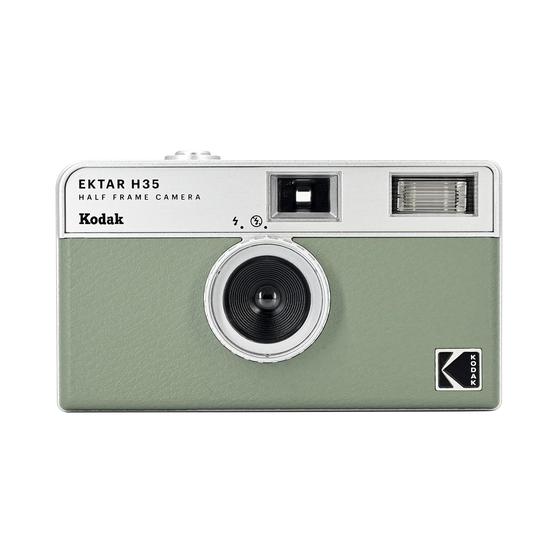 Imagem de Câmera de Filme Kodak Ektar H35 Half Frame 35mm - Reutilizável - Cor Sage