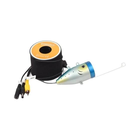 Imagem de Câmera De Pesca Subaquática À Prova D'água 1200TVL Com 12 Luzes LED IR Cabo De 15M 30M 50M Para