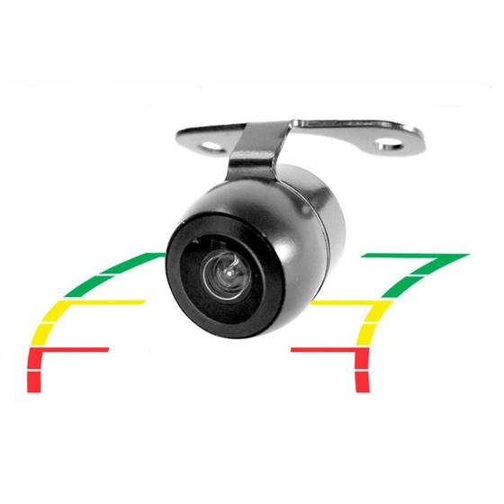 Imagem de Câmera De Ré 2x1 Roadstar Linhas Dinâmicas Rs-203br D Plus