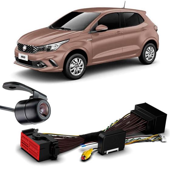 Imagem de Camera de Re Argo 2017 a 2020 Plug and Play Borboleta
