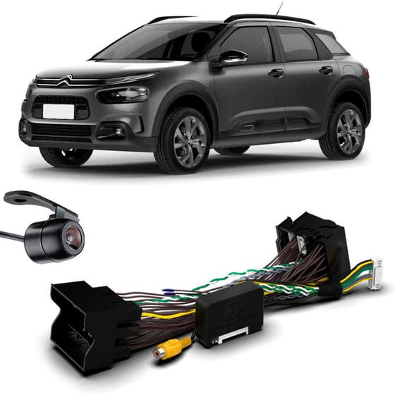 Imagem de Camera de Re C4 Cactus 2019 a 2021 Plug and Play Borboleta