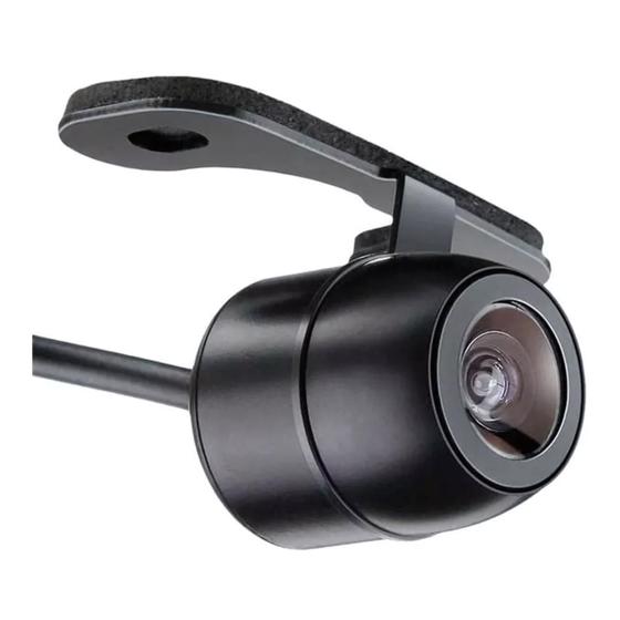 Imagem de Câmera de ré universal 2x1 funcao re/frontal com linhas guia