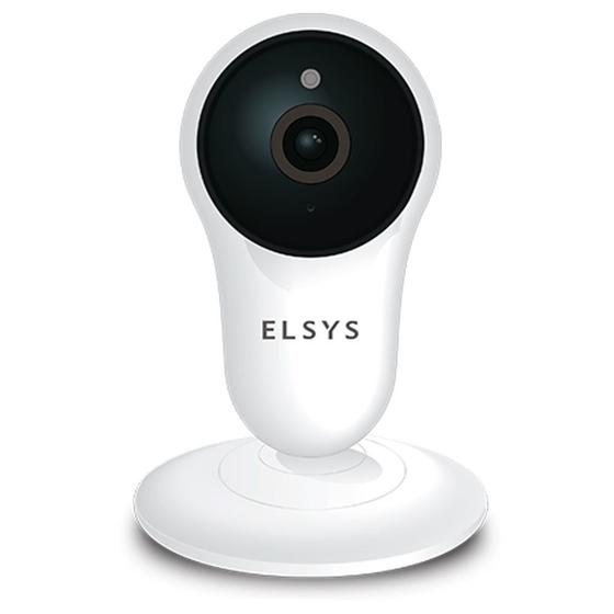 Imagem de Câmera de Segurança Elsys Wi-Fi, Micro SD de Até 128GB, Full HD, Visão Noturna 10M, Branco/Preto - Elsys - ESC-WY3F