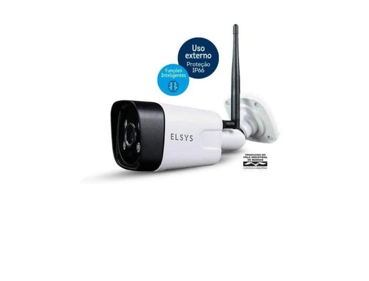 Câmera De Segurança Externa Com Inteligência De Vídeo Full HD Elsys Esc-Wb3f Bivolt é boa?