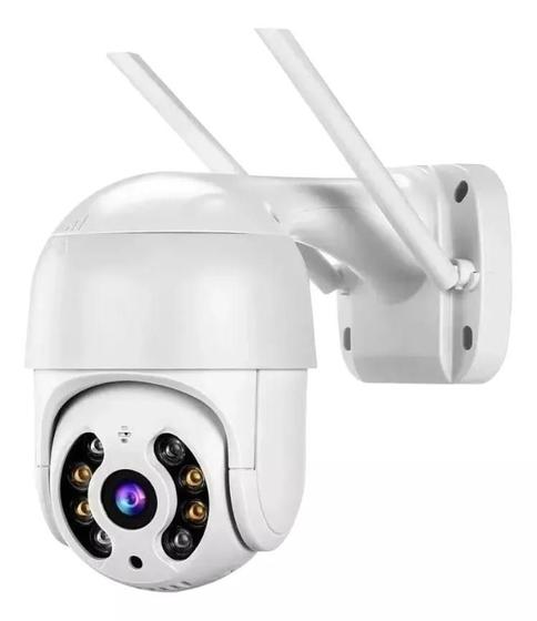 Imagem de Câmera De Segurança Externa Hd Wifi Camera Robô A8 Noturna Cor Branco
