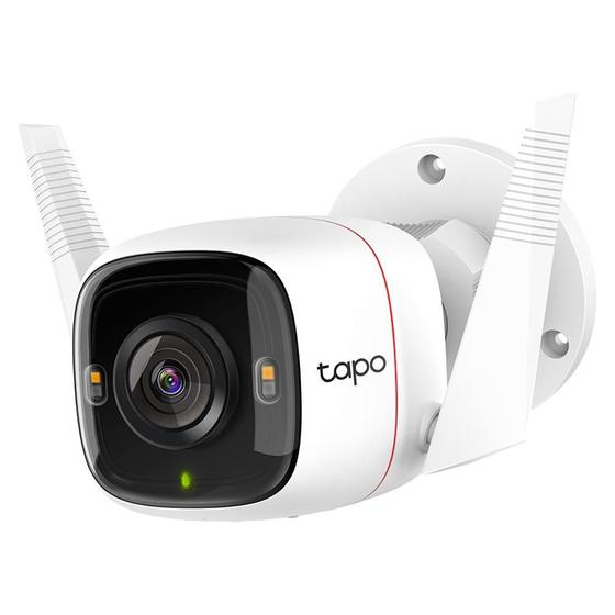 Imagem de Câmera de Segurança Externa TP-Link, Wifi, QHD, Visão Noturna Colorida, Branco - Tapo C320WS
