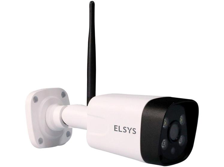 Imagem de Câmera de Segurança Inteligente Wi-Fi Elsys - Bullet Full HD Interna e Externa Visão Noturna