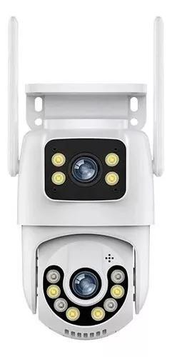 Imagem de Câmera De Segurança Lente Dupla a Prova de água IP66 Camera IP WiFi 360 Sensor Visão Noturna