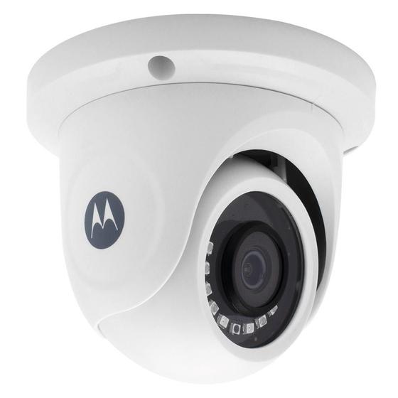 Imagem de Câmera de Segurança Motorola MTD202P 1080P Dome Plástica 4x1 Lente 2.8 mm IR20M OSD Branco