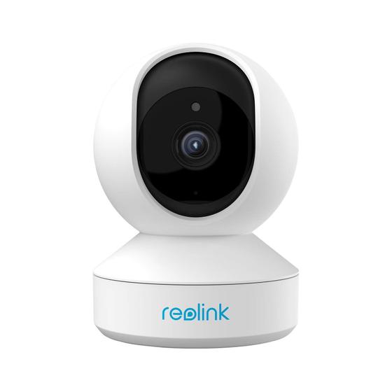 Imagem de Câmera de segurança sem fio, Reolink E1 3MP HD Plug-in Câmera WiFi interior para segurança doméstica/baby monitor/ pets, armazenamento em nuvem livre criptografado, Pan Tilt, Visão Noturna, funciona com Alexa/Google Assistente