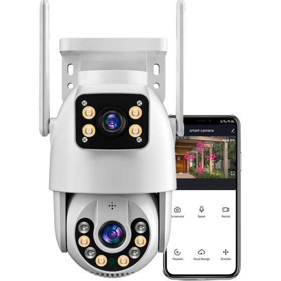 Imagem de Câmera de Segurança Sem Fio Wireless Infravermelho Wifi Voz