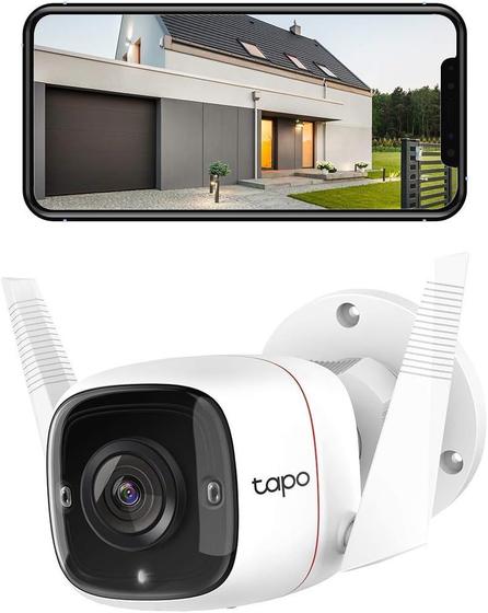Imagem de Câmera de Segurança Wi-Fi Tapo C310 TP-Link - 2K - Uso Externo
