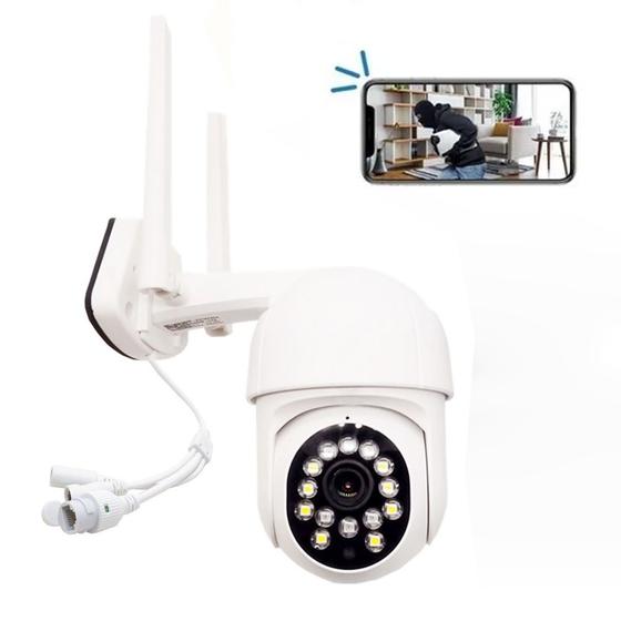 Imagem de Camera De Segurança Wifi Smart Hd Monitoramento Area Externa