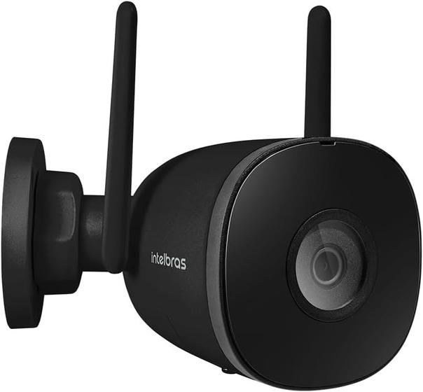 Imagem de Câmera de segurança Wifi Wireless Sem Fio Intelbras iM5 Visão Noturna Black Com Microfone