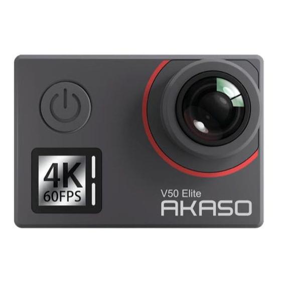 Câmera De Vídeo Akaso V50 Elite 20Mp 4K 8Xzoom 2 Baterias Touch Cinza Menor preço em Câmera De Vídeo Akaso V50 Elite 20Mp 4K 8Xzoom 2 Baterias Touch Cinza