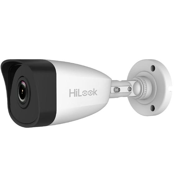 Imagem de Camera de Vigilancia IP Hilook Bullet IPC-B121H 2.8MM 1080P Externo - Branco/Preto