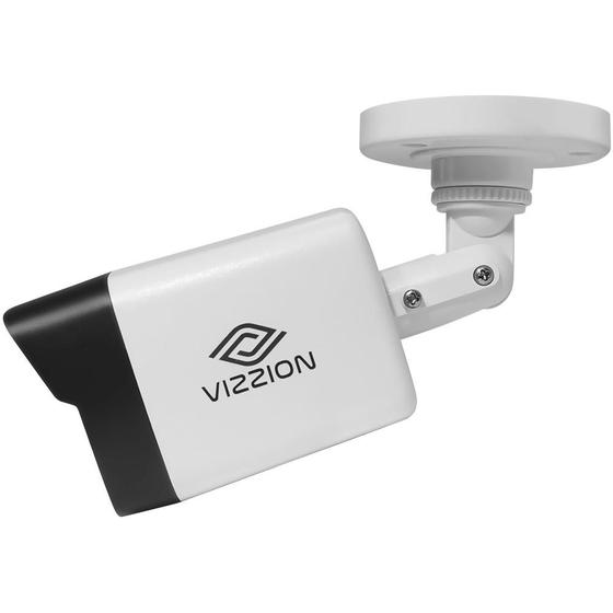 Imagem de Camera de Vigilancia Vizzion VZ-Ipbd IP FHD Bullet Lente Cmos 1/4" de 2.8 MM - Branco / Preto