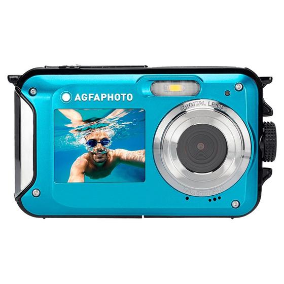 Imagem de Camera Digital Agfaphoto Realishot WP8000 - 24MP - A Prova D'Agua - Tela Dual 2.7" + 1.8" - Azul