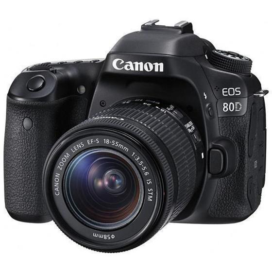 Câmera Digital Canon Preto 24.2mp - Eos 80d | 18-55mm