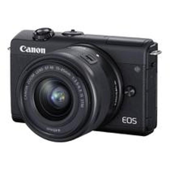 Câmera Digital Canon Preto 24.1mp - M200 | 15-45mm