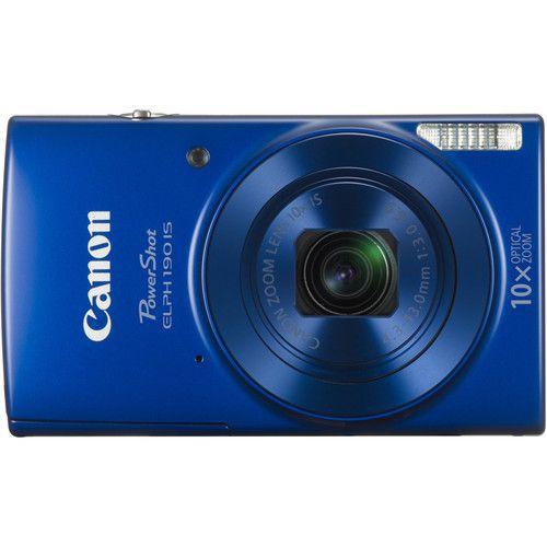 Câmera Digital Canon Powershot Preto 20.0mp - Elph190