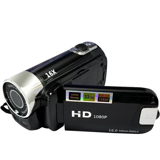 Imagem de Câmera Digital DV com Tela LCD HD de 2,7 Polegadas - Vídeo 1080p