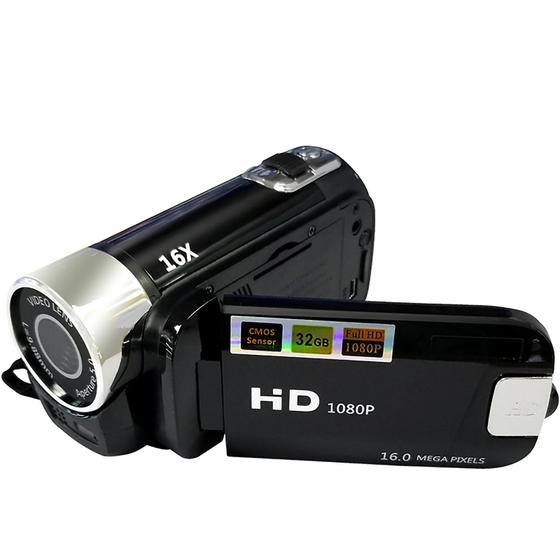 Imagem de Câmera Digital DV com Tela LCD HD de 2,7 Polegadas - Vídeo 1080p