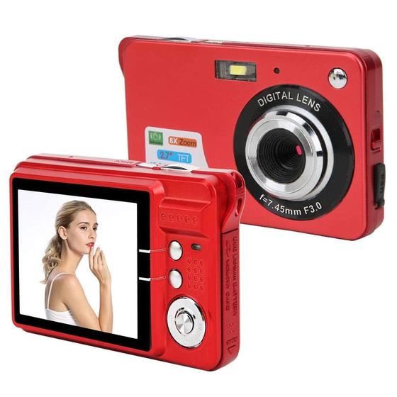 Imagem de Câmera Digital Hilitand 18MP - Zoom Ótico 8x - Tela LCD 2,7" com Microfone