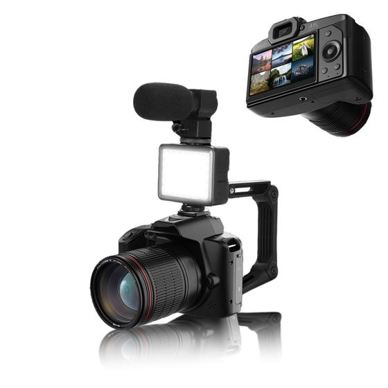 Imagem de Câmera Digital HURRISE 64MP 4K com Zoom 16x e Bateria de 4800mAh