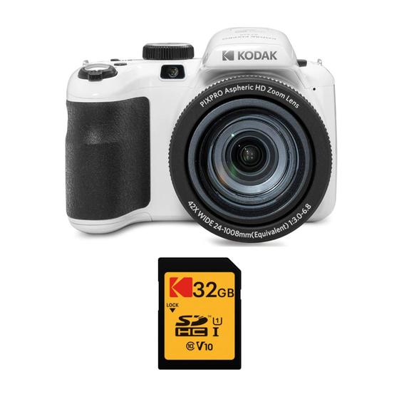 Imagem de Câmera Digital KODAK PIXPRO AZ425 Astro Zoom 20MP Branca