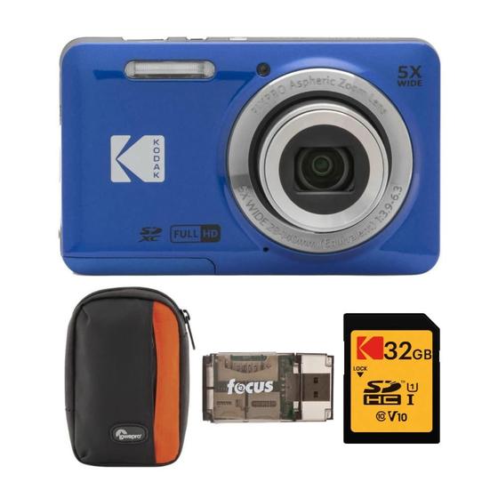 Imagem de Câmera Digital Kodak Pixpro Friendly Zoom FZ55 (Azul)