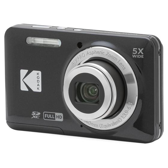 Imagem de Câmera digital KODAK PIXPRO FZ55-BK 16MP 5X Zoom 28mm 1080P