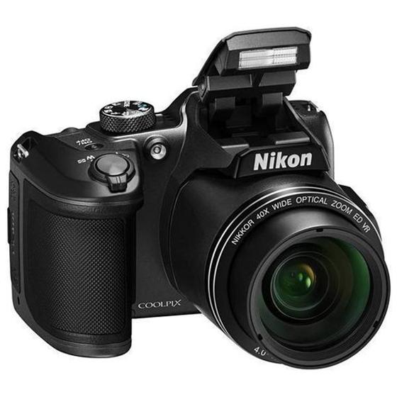 Câmera Digital Nikon Coolpix Preto 16.0mp - B500