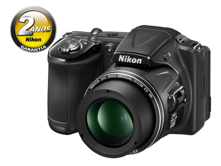 Imagem de Câmera Digital Nikon Coolpix L830 16MP 3” 