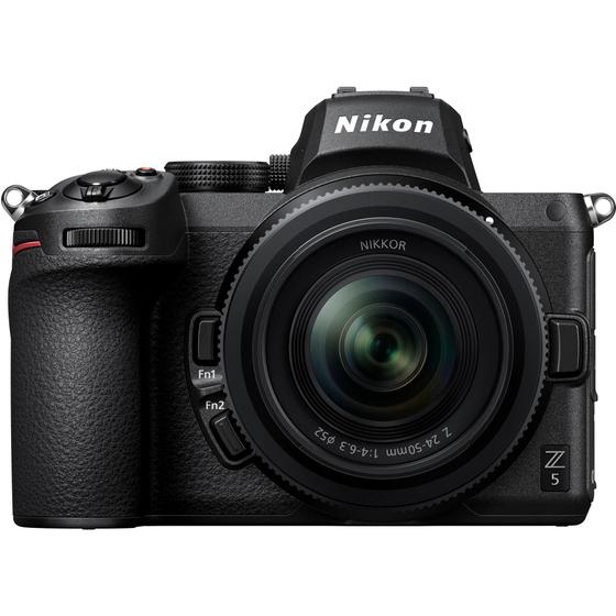 Câmera Digital Nikon Z5 Preto 24.3mp - 24-200mm