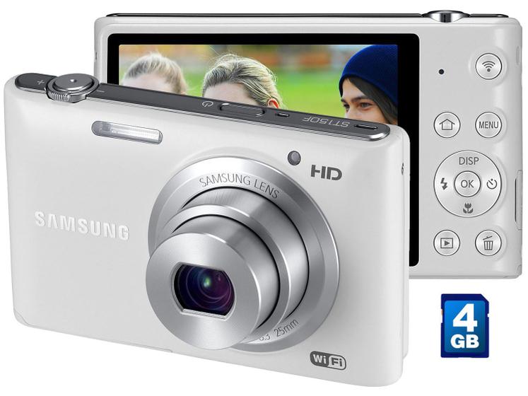 Imagem de Câmera Digital Samsung ST150 16.2MP Tela 3”