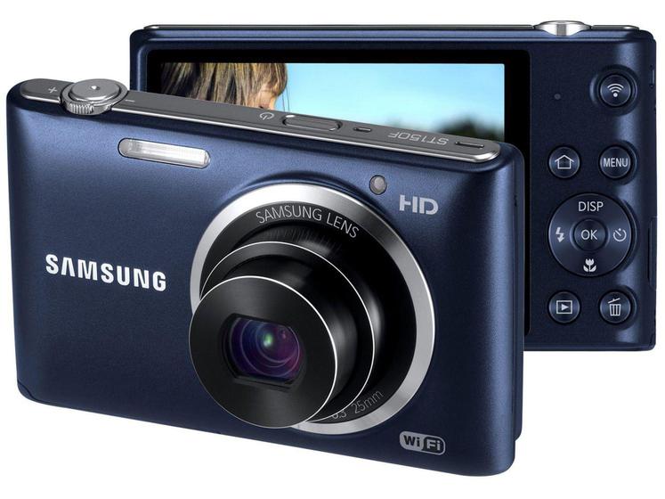 Câmera Digital Samsung ST150F 16.2MP LCD 3” WiFi Zoom Óptico 5x