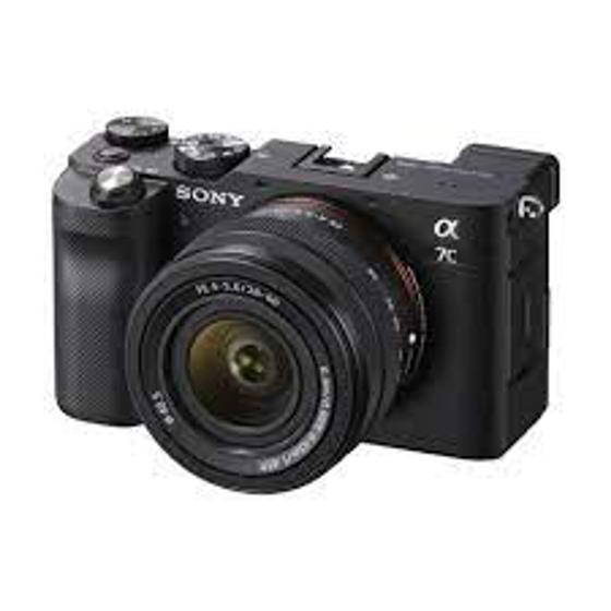 Câmera Digital Sony Alpha Prata 24.2mp - A7c | 28-60mm